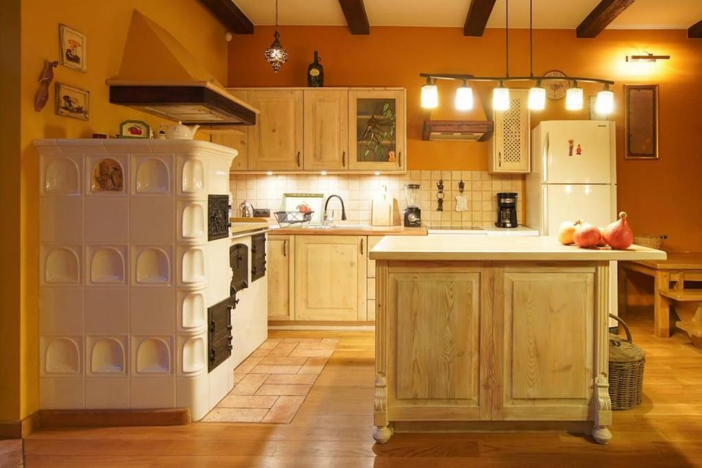 Kaminsko By Latowisko - Puszcza Zielonka Villa Ngoại thất bức ảnh